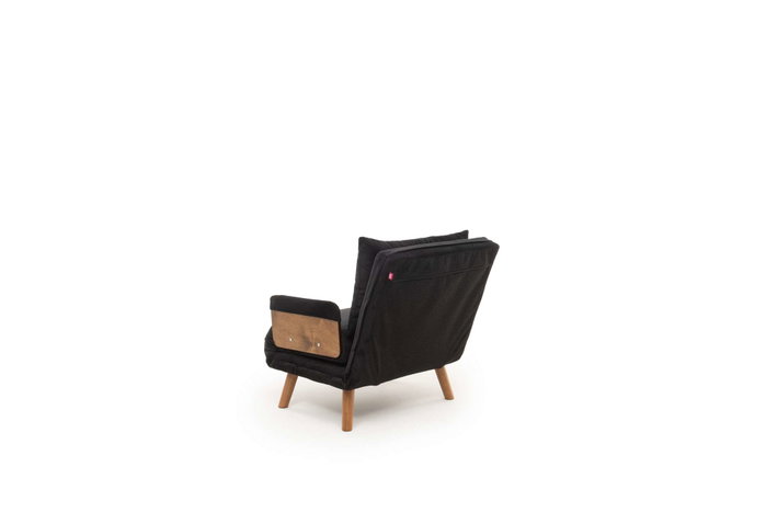 Atelier Del Sofa Cosmo Single - Sofá-Cama de 1 Plaza Negro